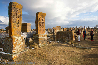 Friedhof Noratus Armenien