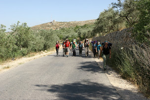 Wandern in Israel und Palästina Weg