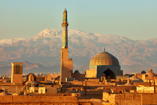 Yazd Sonnenaufgang