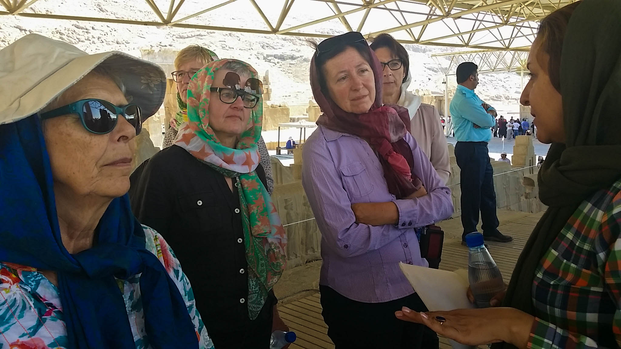Persepolis Besucherinnen Persepolis Besucherinnen
