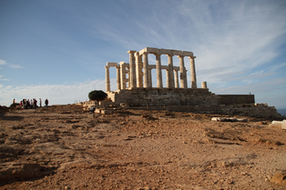 Poseidontempel in Kap Sunion - besondere Stimmung dort