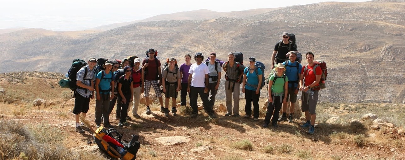 Gruppenbild der Wanderer