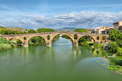 Puente de la Reina bei Pamplona (Brücke der Königin)