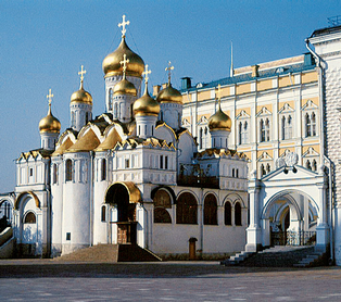 Moskau Kathedrale Mariä Verkündigung
