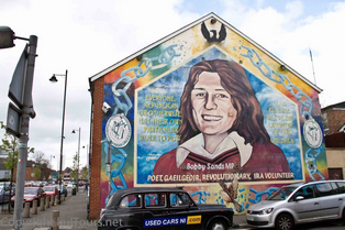 Belfast Bobby Sands Graffiti