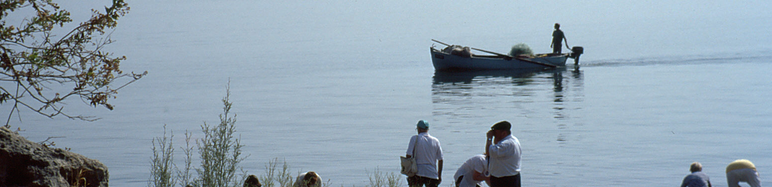 Israel Boot auf See Genezareth