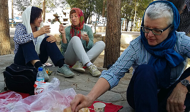 Picknick in Yazd