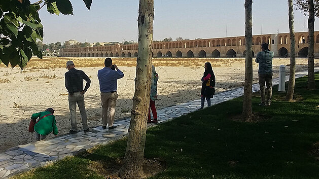 Isfahan Khaju Brücke Isfahan Khaju Brücke